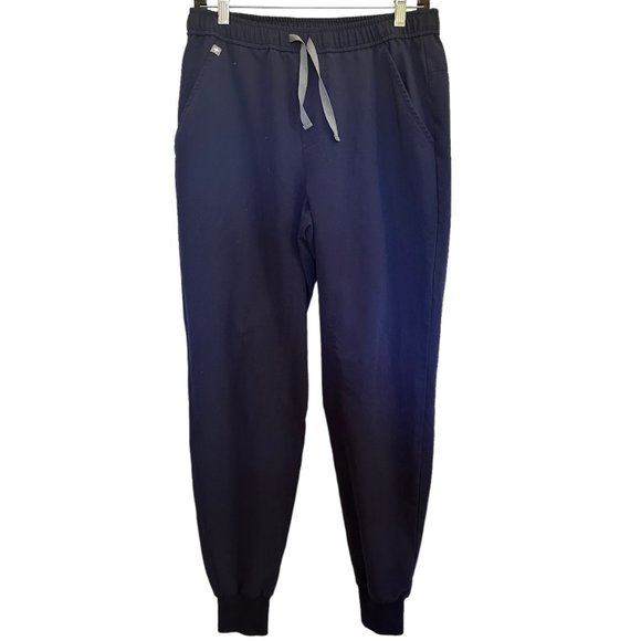 Figs Men Tansen Jogger Scrub Pants Navy Blue Size Medium Good Used Condition - Picture 2 of 6